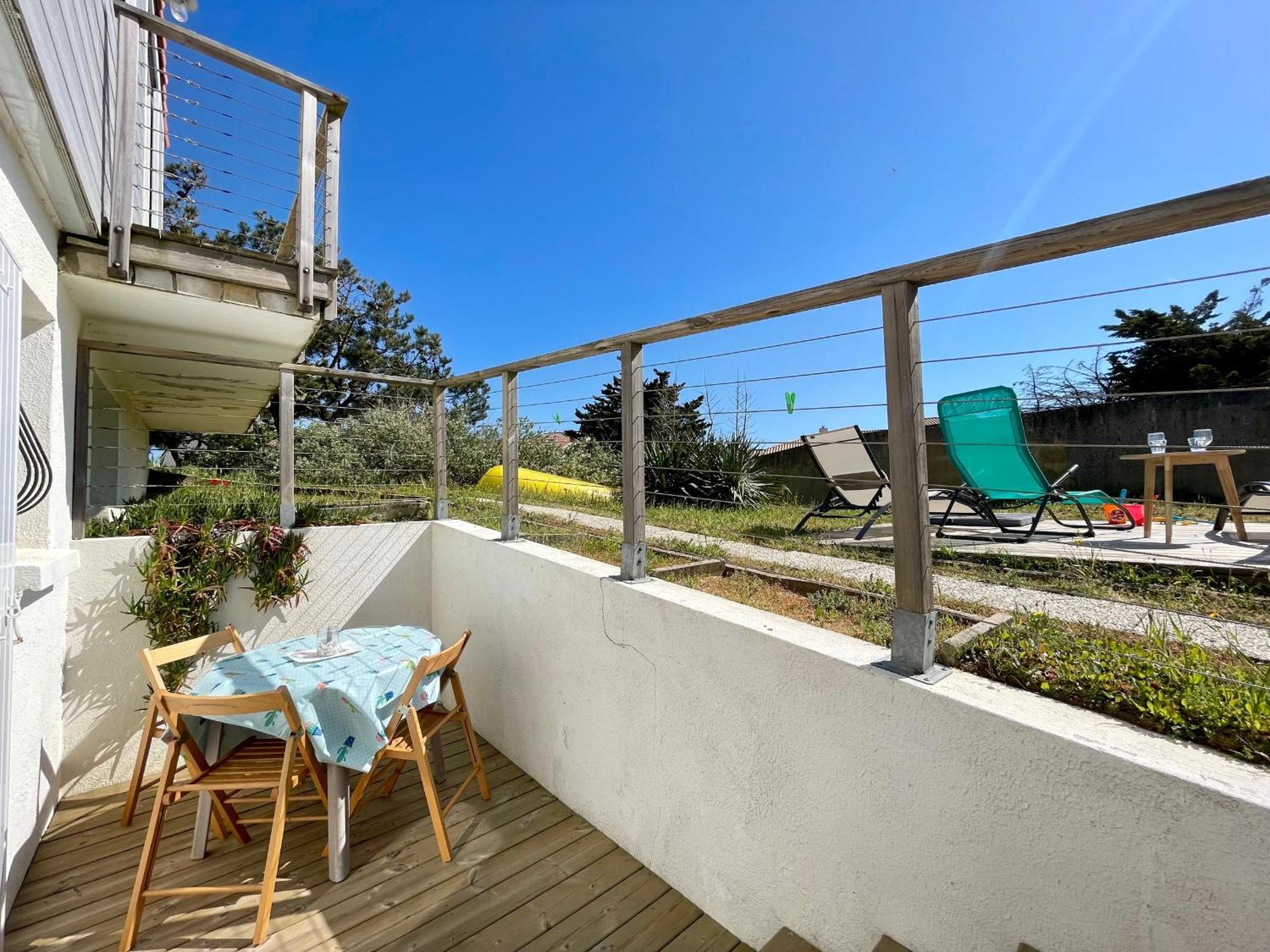 Maison Familiale Au Calme, Proche Plage, 9 Couchages, Terrasses, Wifi, Garage Velo - Bretignolles-Sur-Mer - Fr-1-231-203 Exteriör bild