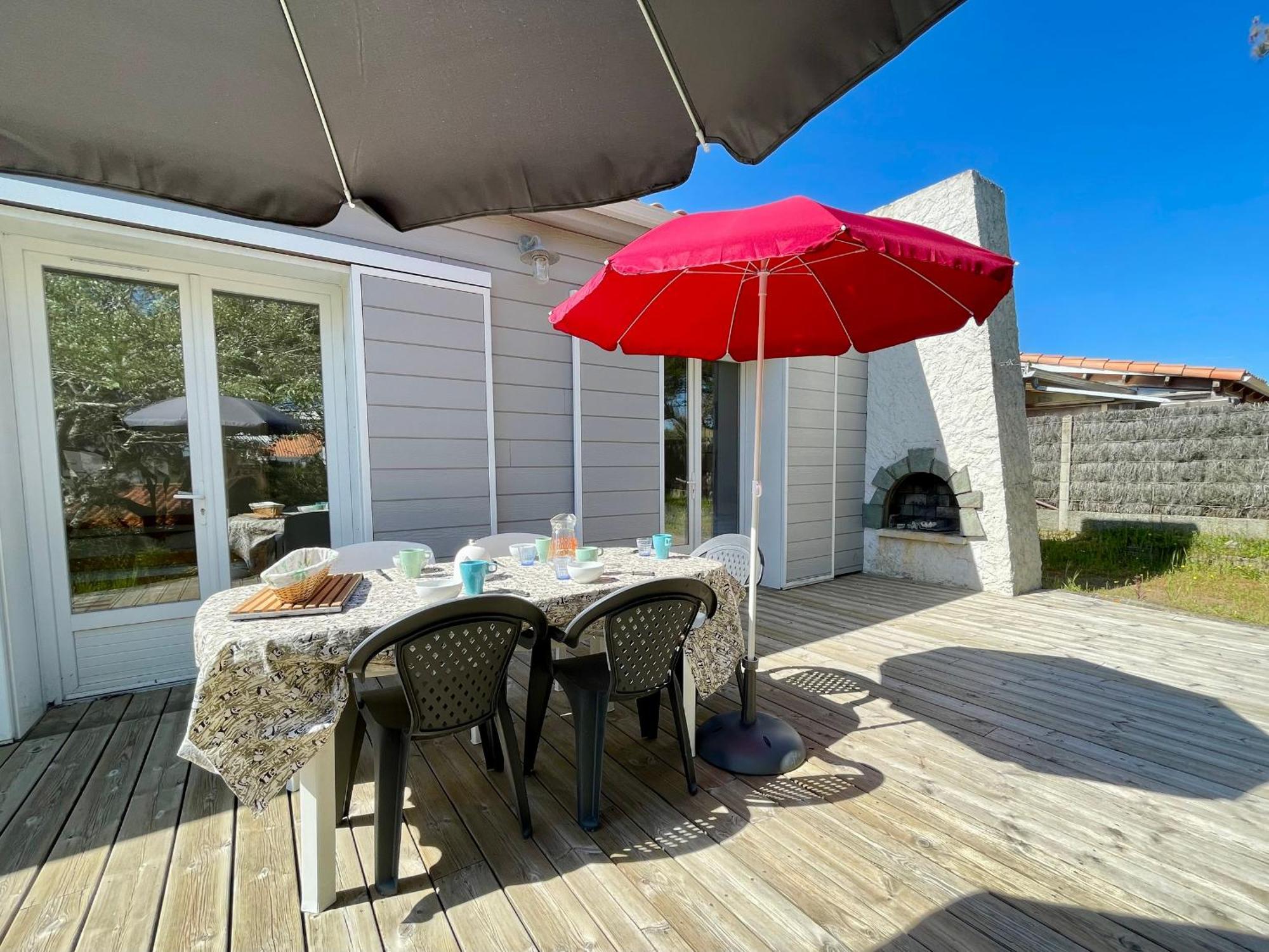 Maison Familiale Au Calme, Proche Plage, 9 Couchages, Terrasses, Wifi, Garage Velo - Bretignolles-Sur-Mer - Fr-1-231-203 Exteriör bild