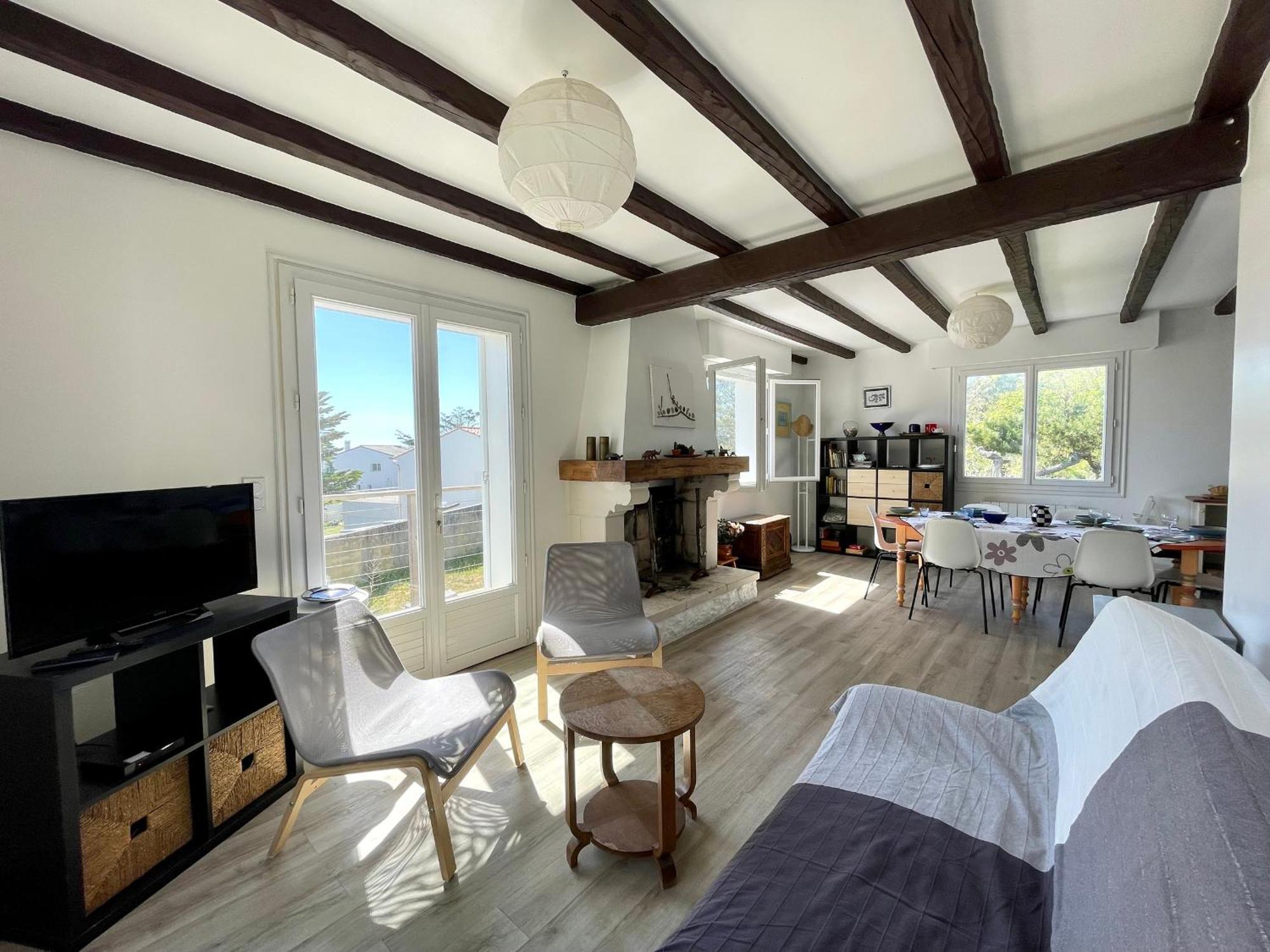 Maison Familiale Au Calme, Proche Plage, 9 Couchages, Terrasses, Wifi, Garage Velo - Bretignolles-Sur-Mer - Fr-1-231-203 Exteriör bild